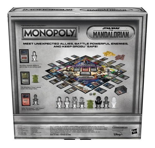 Juego De Mesa Monopoly Star Wars The Mandalorian