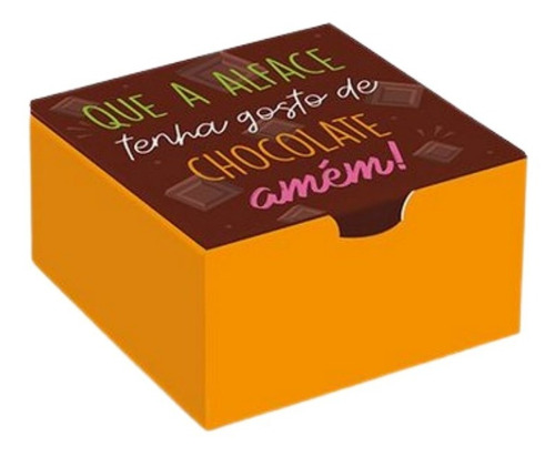 Imagem 2 de 4 de Kit 10 Caixas P/ 4 Brigadeiros Chocodelícia Cromus