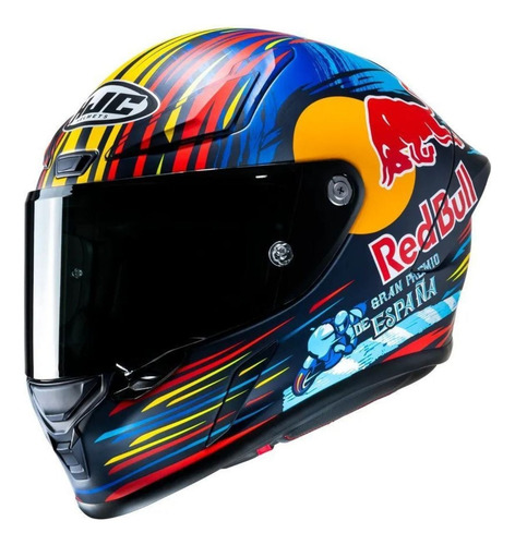 Capacete Hjc Rpha 1 Modelo Red Bull Jerez Pista
