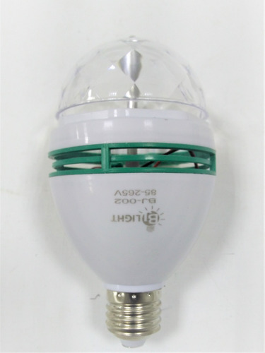 Bombillo Led Multicolor Giratorio Disco Fiesta