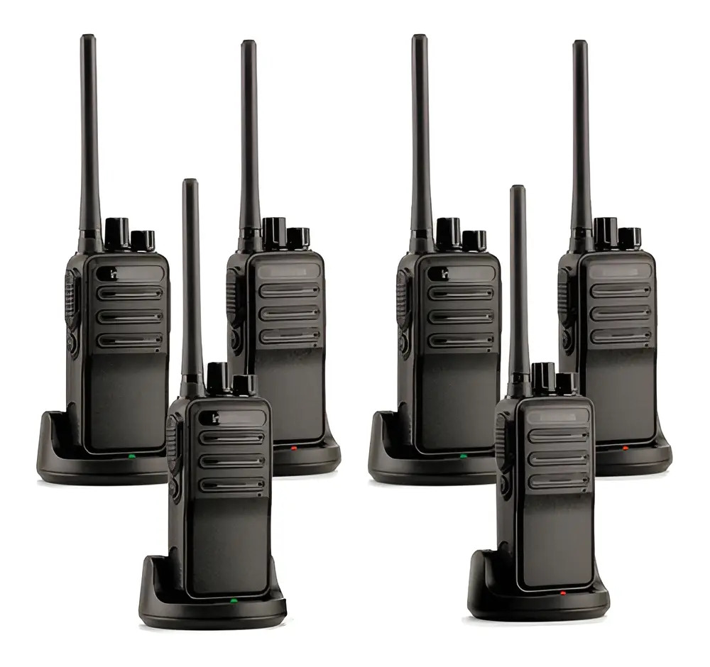 Kit 06 Rádios Comunicadores Walk Talk Intelbras- Rc 3002 G2