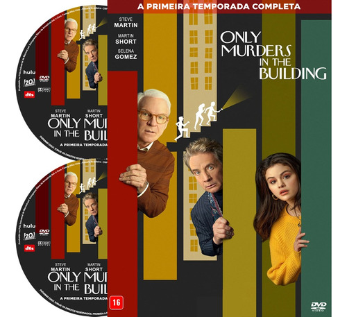Dvd Série Only Murders In The Building - 1ª Temporada