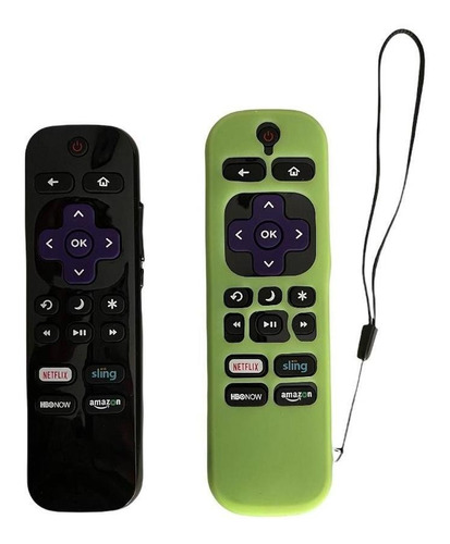 Control Compatible Con Sharp Roku Tv Lc-43lbu591 Mas Funda