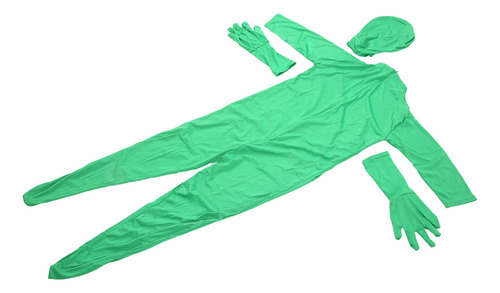 Traje De Hombre Verde Con Pantalla, 160 Cm, 160 Cm, Cuerpo E
