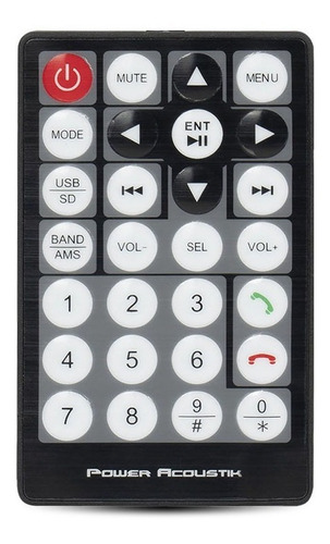 Pantalla Power Acoustik 6.2 Pl-622hb Usb Sd Bt Androd Link
