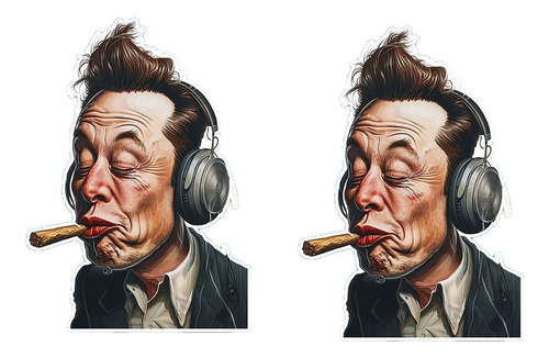 Pegatinas P Spoof Cartoons, Dibujos Animados De Almizcle, Pe