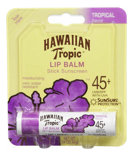 Bálsamo Protector Labial Tropical Hawaiian Tropic Spf 45+