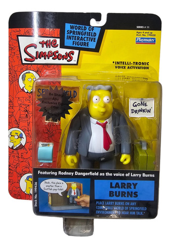 Los Simpsons Playmates - Larry Burns Hijo Señor Burns (Usado)