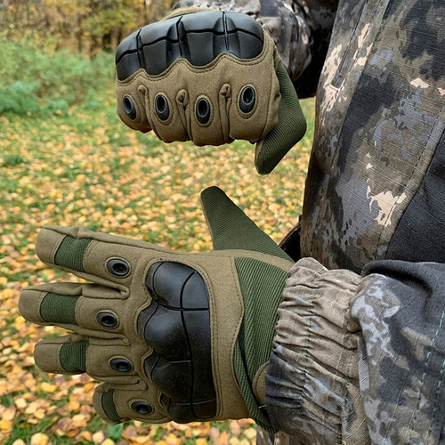 Imagen 2 de 10 de Guantes Completos Uso Rudo Moto Ciclismo Escalada Senderismo
