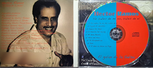 Hector Ramos- El Galan De La Salsa- Salson Records- Cd -2007 Edición Limitada (Usado)