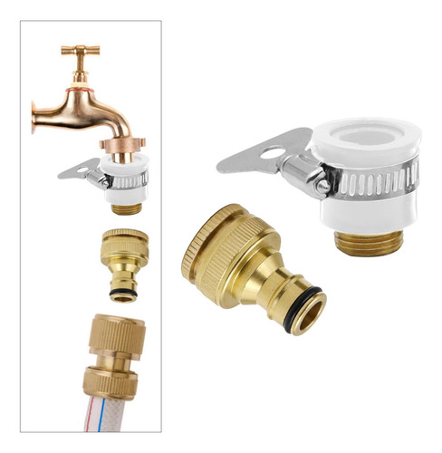 Adaptador De Manguera Universal Rosca Grifo Conector Tubo