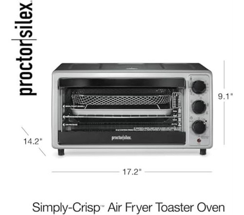 Combo De Freidora De Aire Para Horno Tostador Simply-crisp P