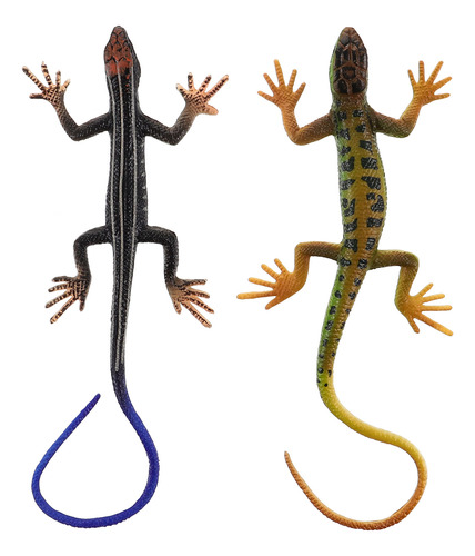 Mini Juguete Lizard Models De Cuatro Patas Con Forma De Serp
