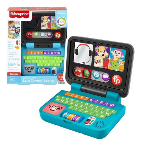 Notebook Infantil Didactica Juguete Interactivo Fisher Price