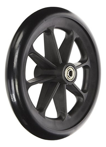 Rueda Delantera Karman 8x1 Negra C/ Rodamiento 5/16