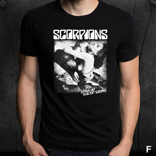 Remeras Bandas Rock Scorpions Modelo F
