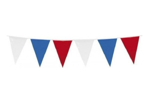 Imagen 4 de 8 de Banderines Guirnaldas Tricolor Fiestas Patrias Chilenas