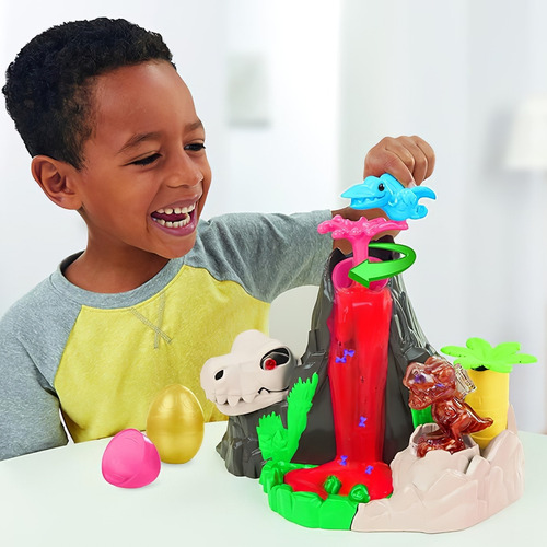 Play Doh Dino Crew Dinosaurio Set Isla Del Volcan