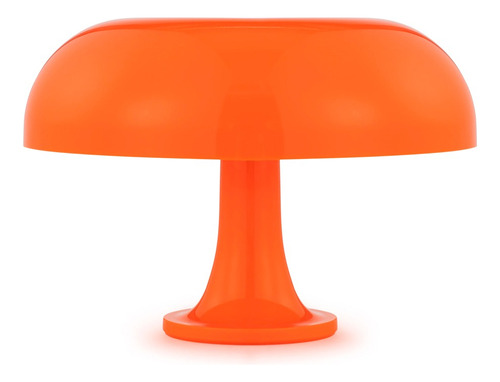 Lampara De Diseño Hongo Color Naranjo 32x22cm 