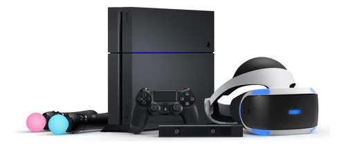 Ps4 + Vr Casco Virtual + 10 Juegos + Acces + Lee Descripcion (Usado)