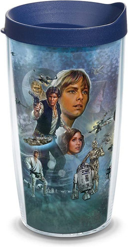 Vaso Aislante Tervis Star Wars, 16 Onzas, Tritán, Transparen