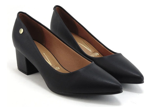 Imagen 4 de 10 de Zapato Mujer Stilletos Vizzano Clasico Taco Cuadrado 5 Cm