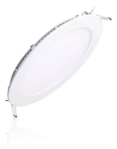 Lámpara Plafón 12w Led 6500k Saturno Ii 180° Iluminación