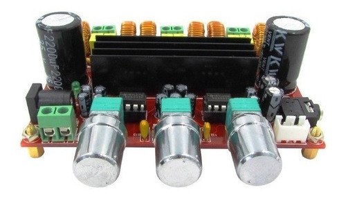 Amplificador Potência Classe D 2.1 2x 50w + 100w Tpa3116