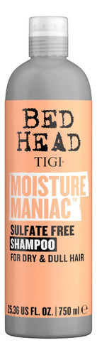 Shampoo para cabelos grandes Tigi Bed Head Moisture Maniac Argan