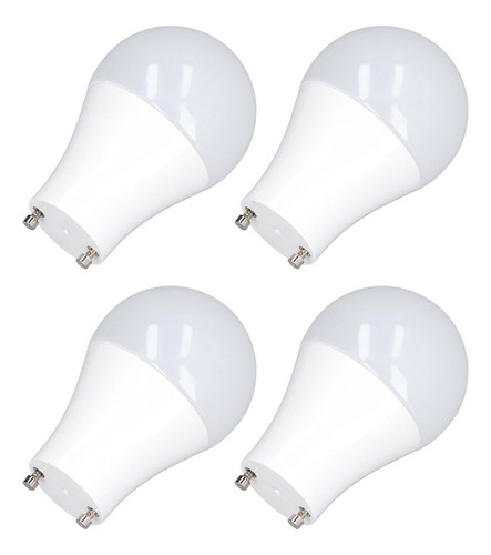 Bombilla 4pcs Gu24 Alto Brillo Ahorro De Energía Led A19