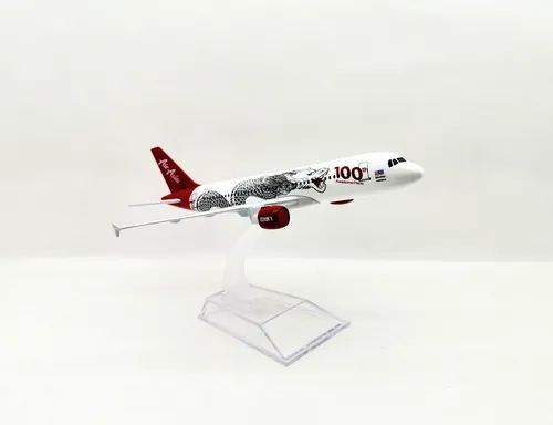 Avión De Colección A Escala Air Asia Dragón A 320