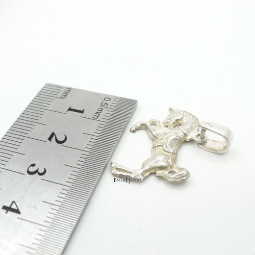 Dije Caballo De Plata 925 Equitación Potro Yegua Color Plateado