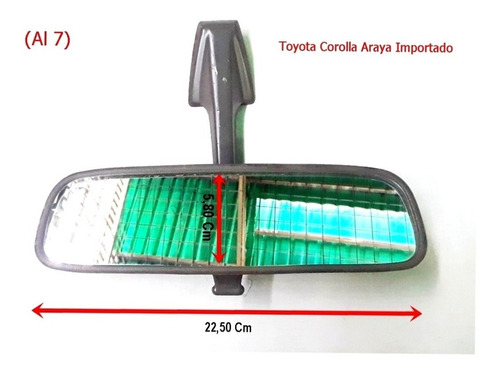 Espejo Retrovisor Interno De Parabrisa (al)