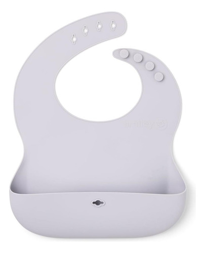 Babero De Silicona Para Bebé Smileytot | Recogedor De Alimen