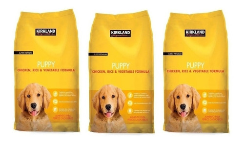 27 Kg, Alimento Croquetas Cachorro Kirkland, Envio Gratis