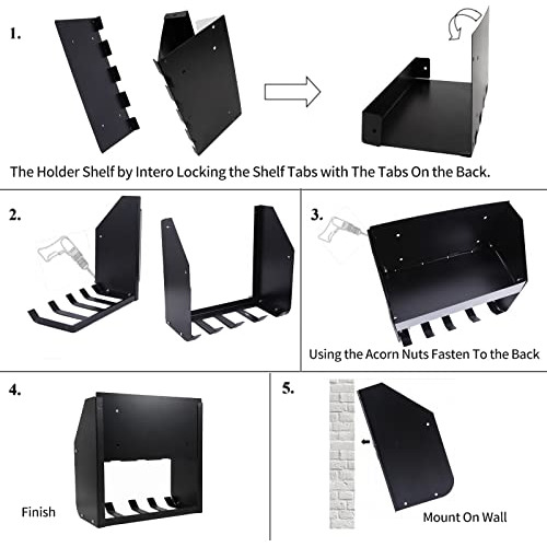 Heavy Duty Power Tool Rack For Electric Drill Organizer