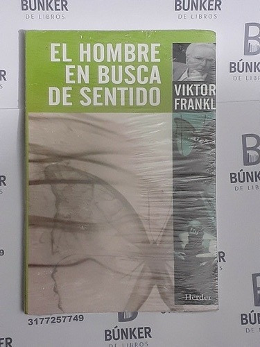 Libro El Hombre En Busca De Sentido Viktor Frankl Nuevo.