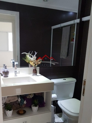 Imagem 12 de 20 de Lindíssimo Apartamento Para Venda No Condomínio Atmosphera Em Jundiaí Sp. - Ap00077 - 34699776
