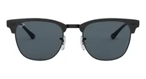 Comprar Lente De Sol Ray Ban Clubmaster Metal Cuadrado Rb3716 Blue