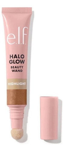 Elf Halo Glow Iluminador Highlight Beauty Wand Tono del maquillaje Liquid gold