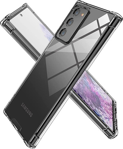 Kiomy Crystal Clear Case Para Samsung Galaxy Note 20 5g Hybr