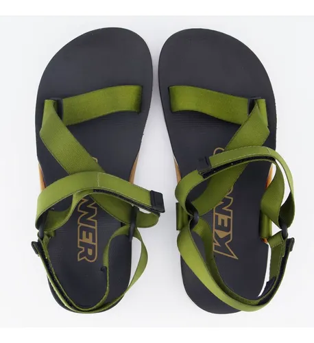 k Chinelo Kenner NK6 Flux Pro Masculino Preto Preto | Renner