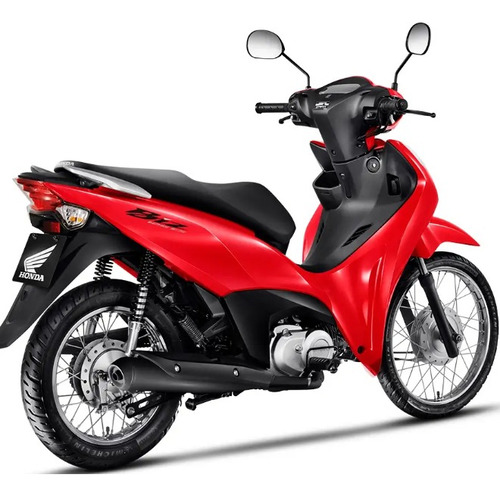 Moto Honda Biz Es 125 Vermelho 0km 2025 Com Garantia 3 Anos