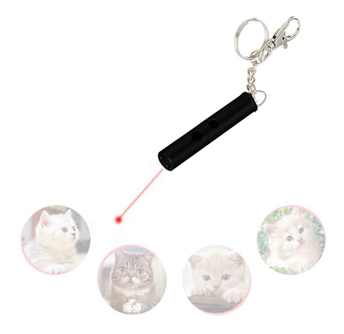 Puntero Láser Interactivo Para Mascota 2 En 1 Luz Led Gatos