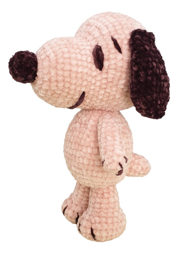 Peluche Snoopy 20 Cm Suave Amigurumi Tejido, Peanuts