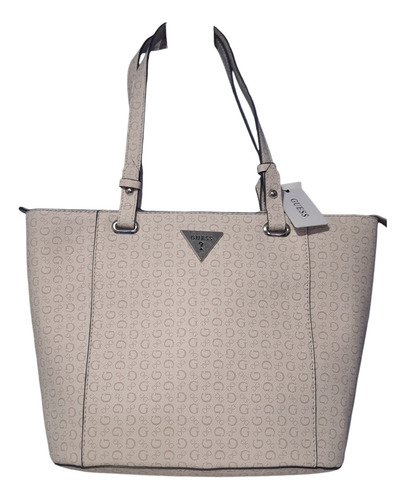 Bolsa Tote Guess Crema 100% Original