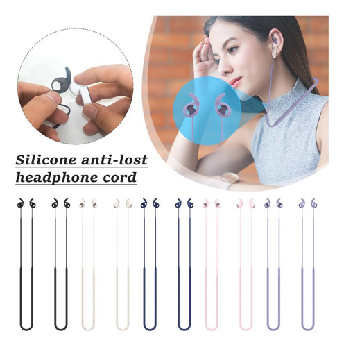Correa De Silicona Antipérdida Para Colgar En Forma De Cuerd