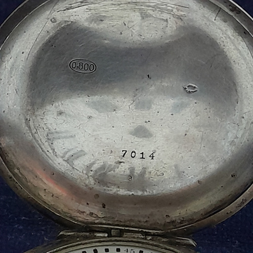 Reloj De Bolsillo De Plata Rosskopf Para Restaurar Plata (Usado)