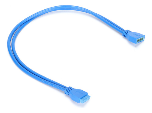 Extensão De Cabo De Placa-mãe Usb 3.0 De 20 Pinos Para Fêmea
