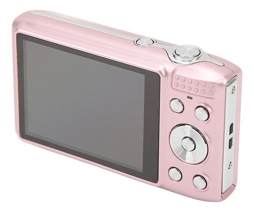 Câmera De Zoom Digital Rosa Com Tela De 2,88 Polegadas 58mp